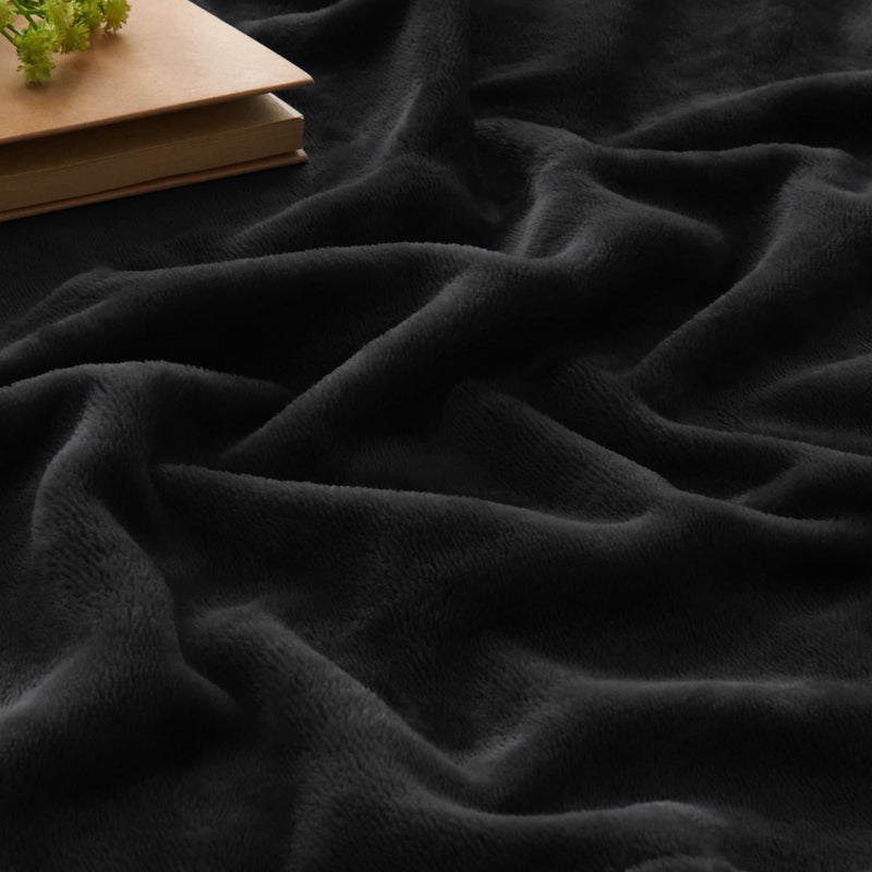 BEDELITE Fleece Blanket Twin Size for Bed, Luxury Plush Cozy Fuzzy Blanket 60x80 inches, Super Soft Warm Lightweight Throw for Travel Camping - Image 3